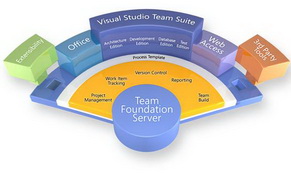خرید پستی نرم افزار انجام گروهی پروژه های برنامه نویسی با Microsoft Visual Studio Team Foundation 